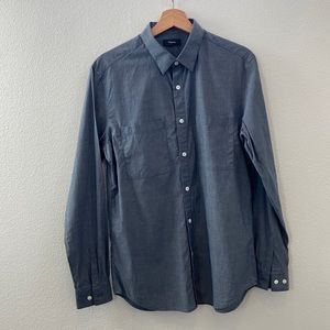 Theory Standard-Fit Shirt - Indigo
